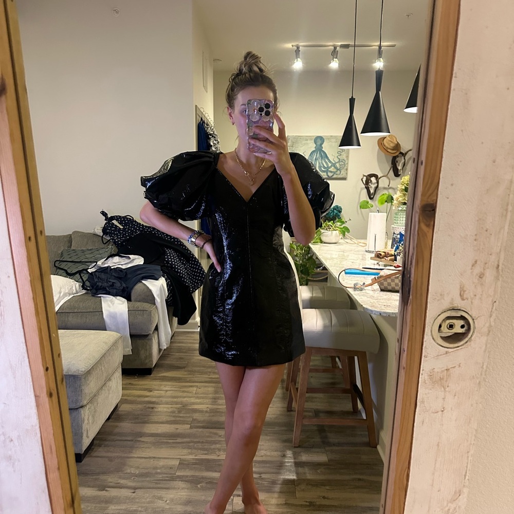 A.L.C. Black Mini Dress